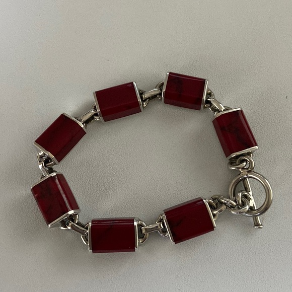 SILPADA Red Stone Retired Bracelet
